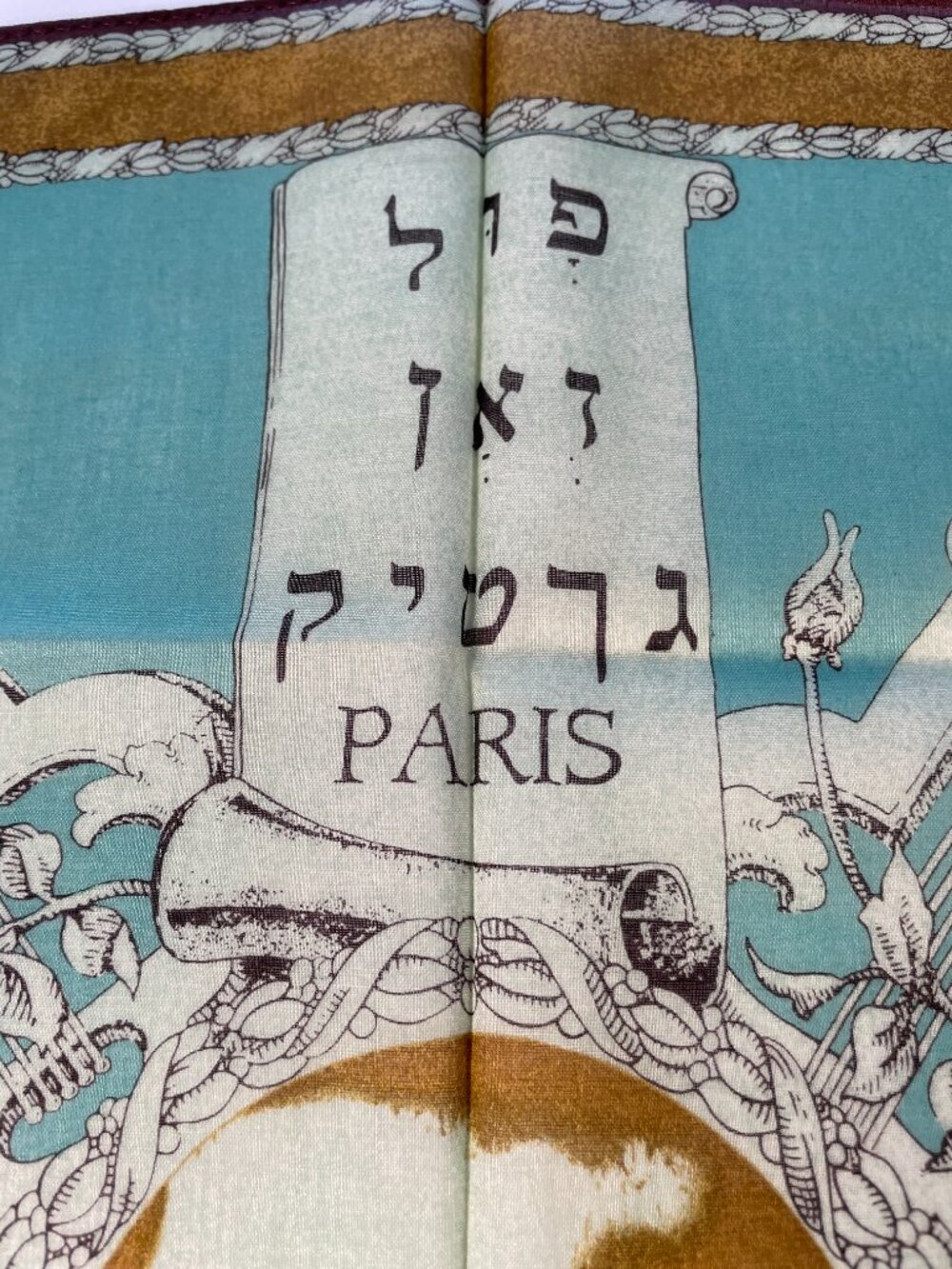 Rare Vintage Jean Paul Gaultier Cotton Scarf - Picture 11 of 12